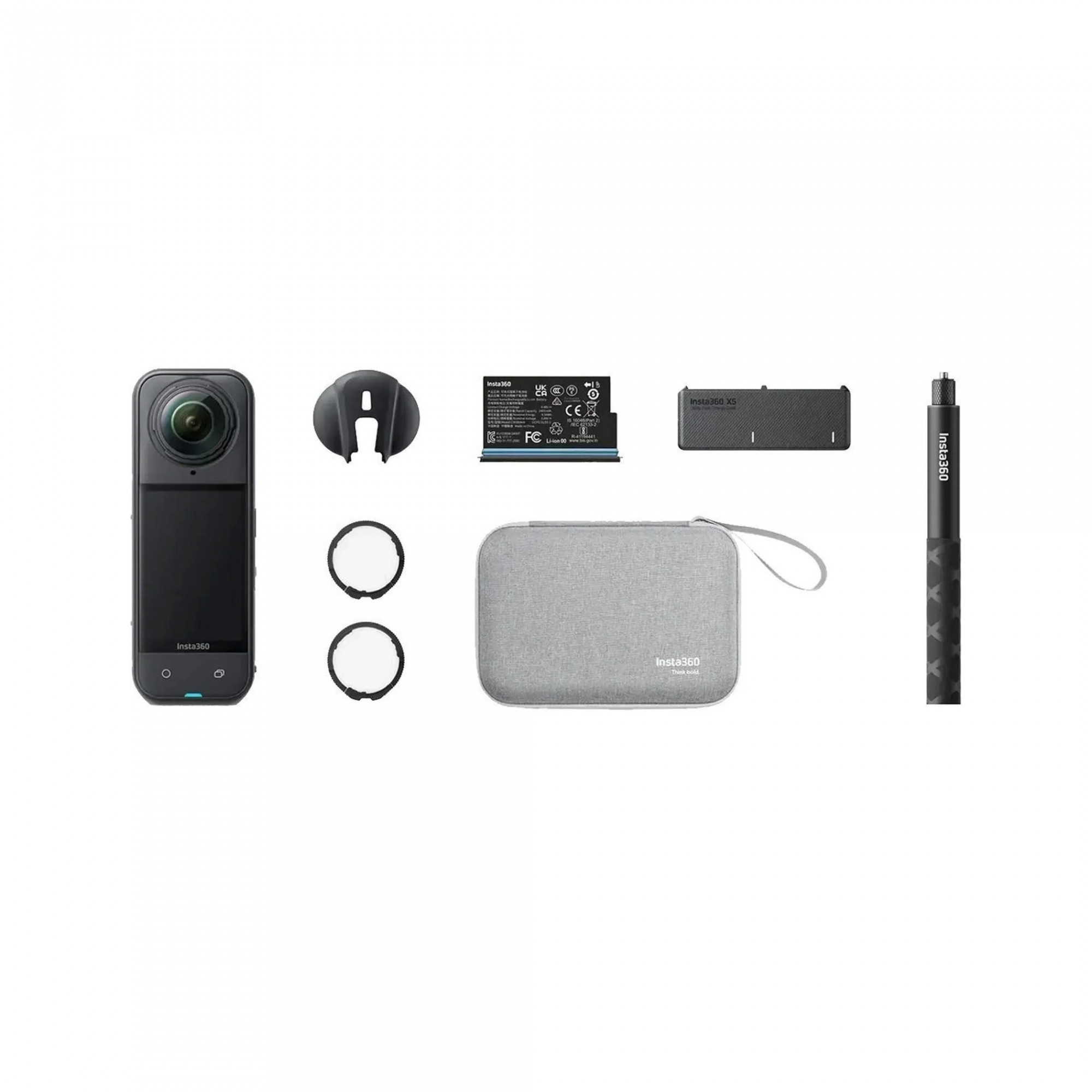 Екшн-камера Insta360 X5 Essentials Bundle Midnight Black